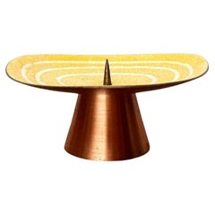 Vintage Metal Candleholder, 1970s