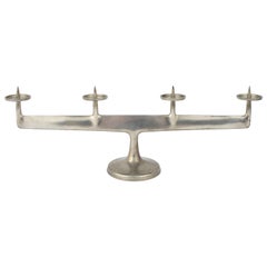 Vintage Metal Candleholder by Röders Factory, Germany, Early 20th Century