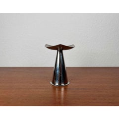 Portavelas vintage de metal de Selandia, Noruega, años 70