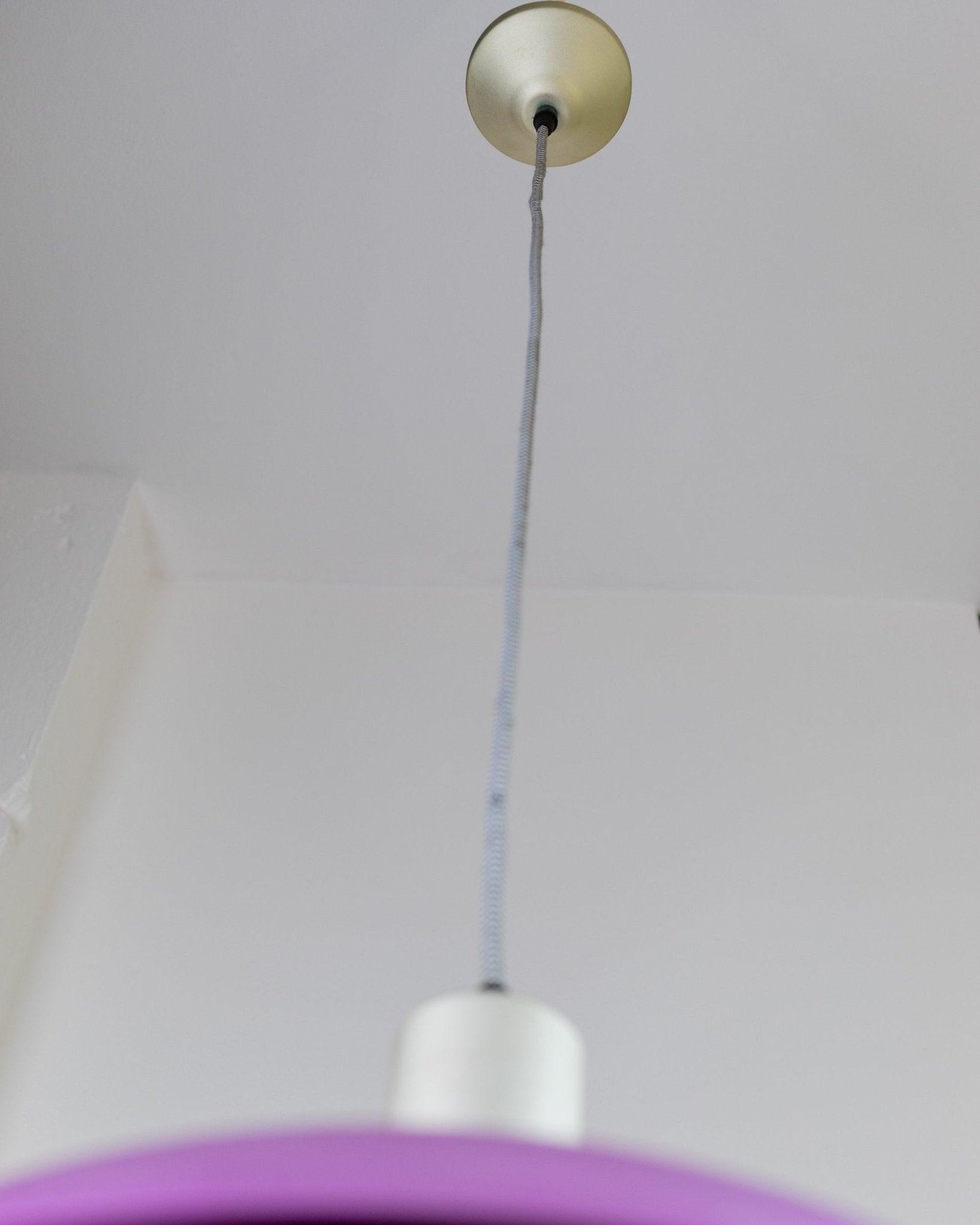 Lampada da soffitto in metallo vintage stile Memphis postmoderno, anni '80 in vendita 3