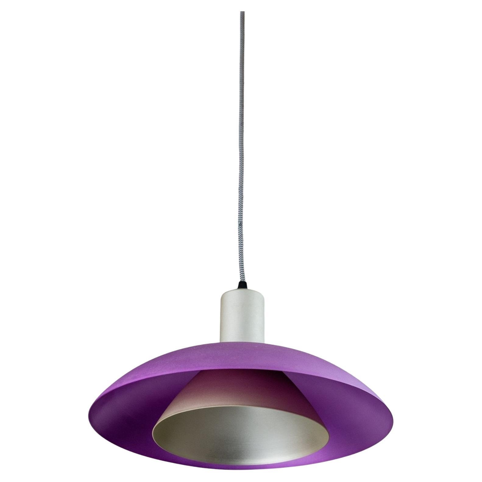 Lampada da soffitto in metallo vintage stile Memphis postmoderno, anni
80