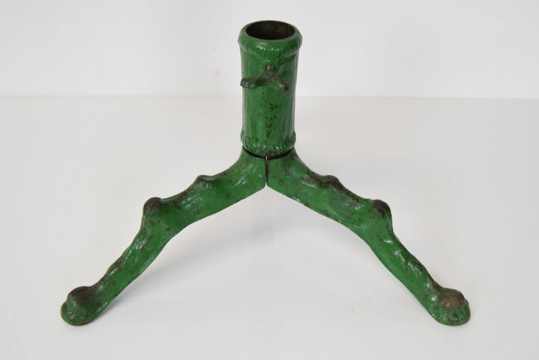 Vintage Metal Christmas Tree Stand, 1960's For Sale at 1stDibs