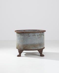 Vintage Metall Krallenfuß Pflanzer