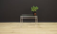 Vintage Metal Coffee Table 1960s Danish Design