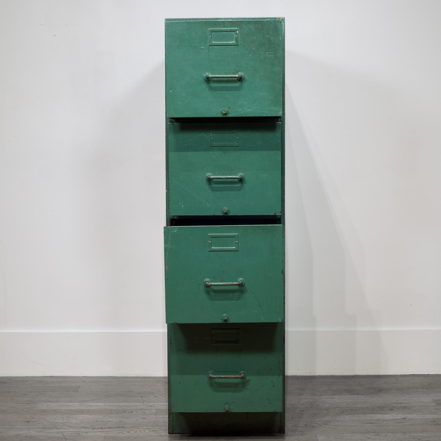 Vintage Metal Filing Cabinet Circa 1940 1950 At 1stdibs
