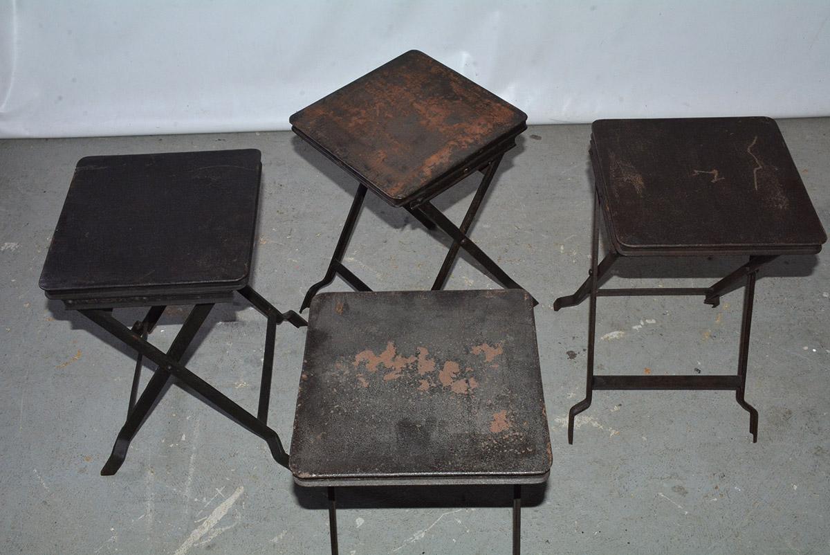 vintage folding stool