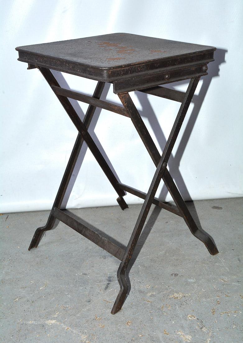 folding metal bar stools