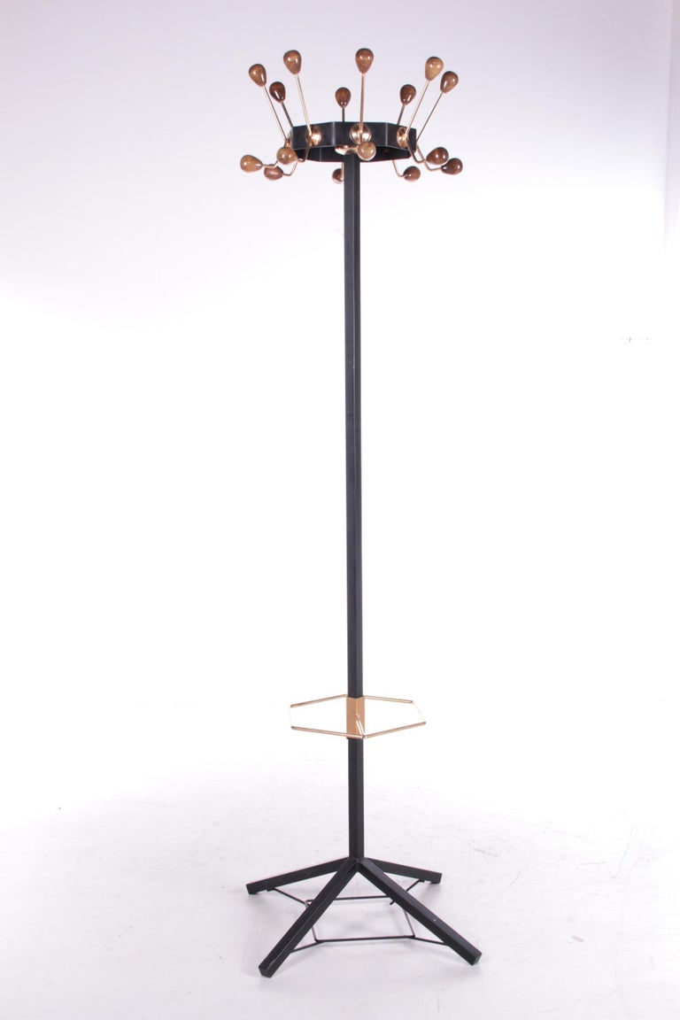 Vintage metal coat stand shop