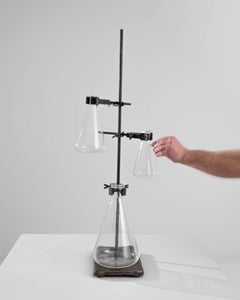 Vintage Metal Laboratory Beaker Stand