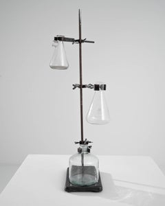 Vintage Metal Laboratory Beaker Stand