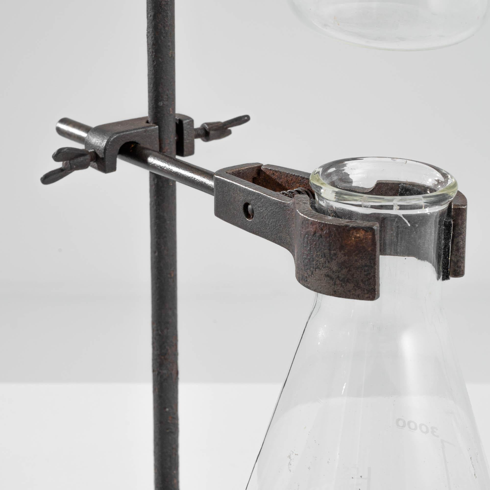 20th Century Vintage Metal Laboratory Beaker Stand