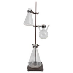 Vintage Metal Laboratory Beaker Stand