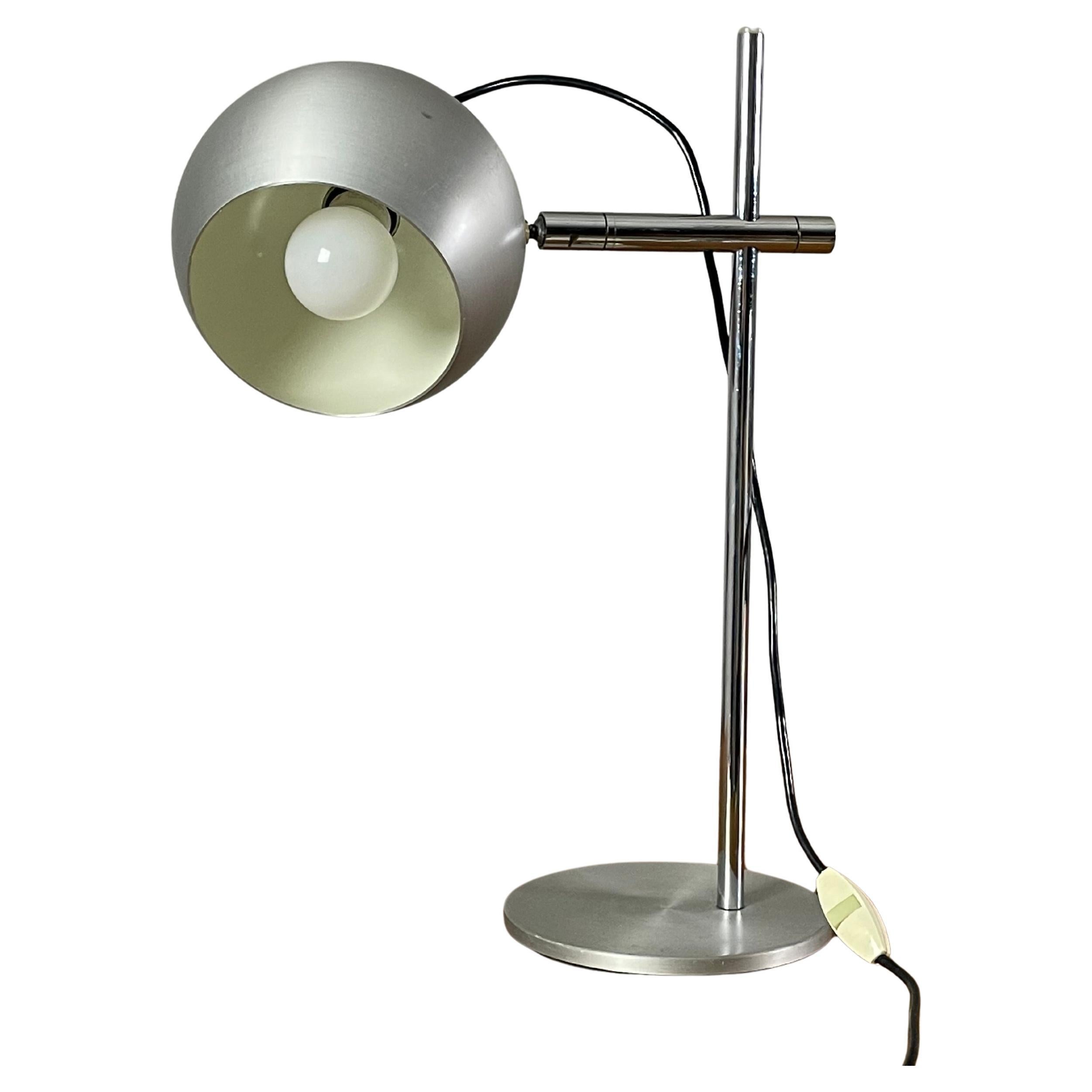 Vintage-Metall-Lampe aus den 1970er Jahren