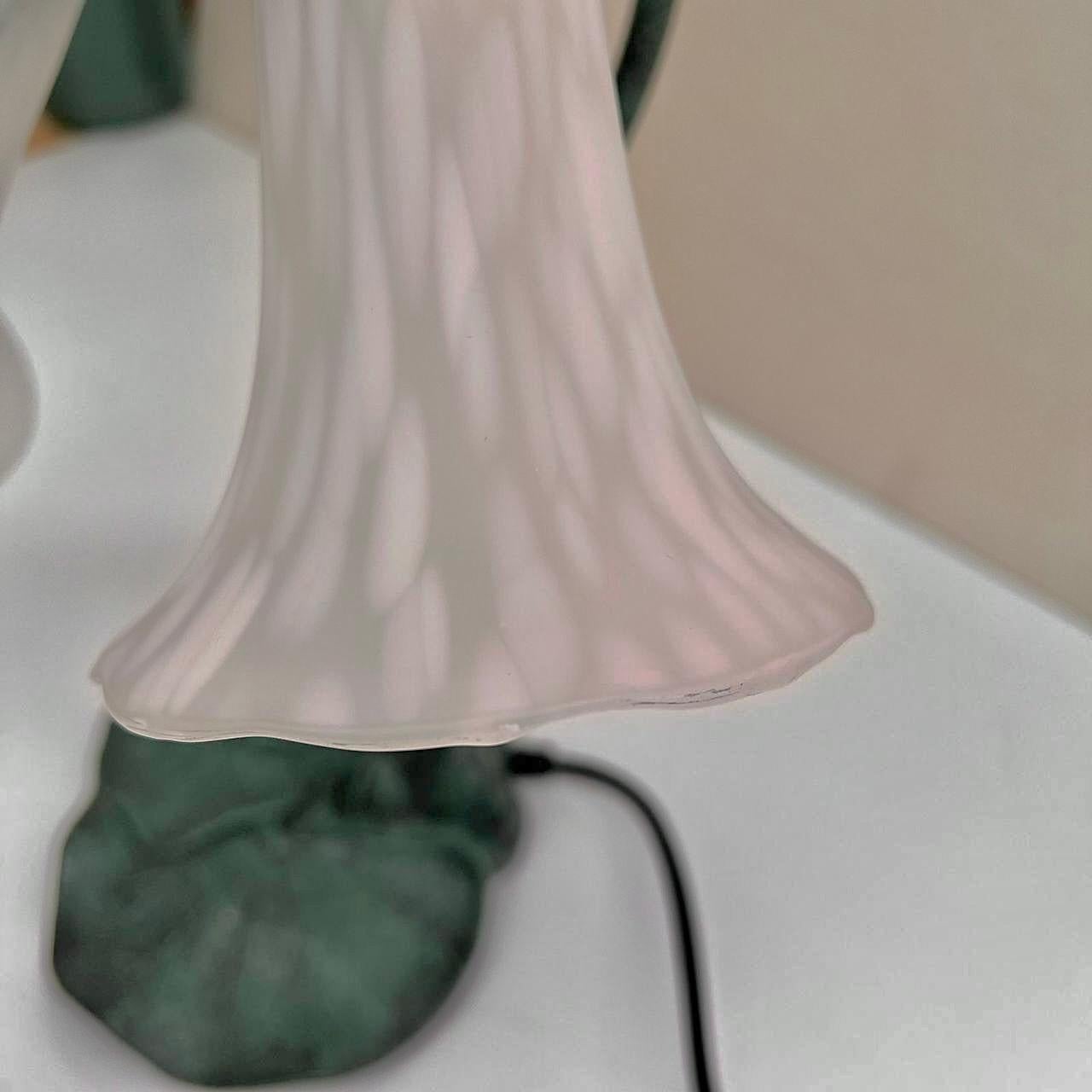 lily lamp vintage
