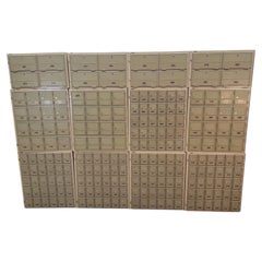 Scatole per la posta in metallo vintage di Salisbury Industries - Set da 12