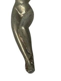 Apribottiglie vintage in metallo a forma di ragazza nuda Accessori da bar in metallo moderni del medio secolo