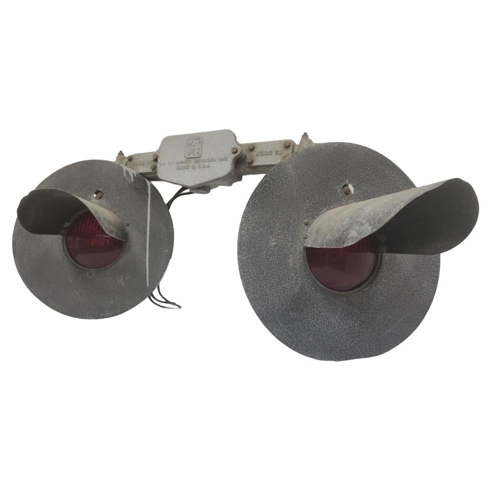 Vintage Metal Railroad Lights