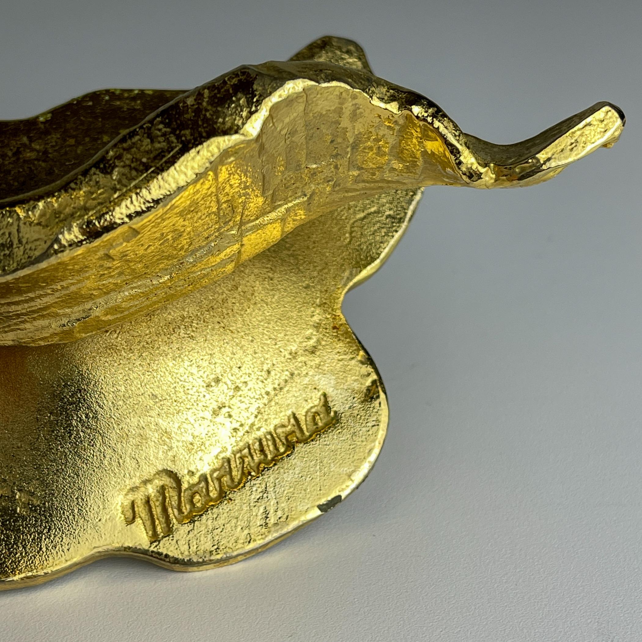Italiano Scultura vintage in metallo Bird di Salvino Marsura, Italia anni '70 in vendita