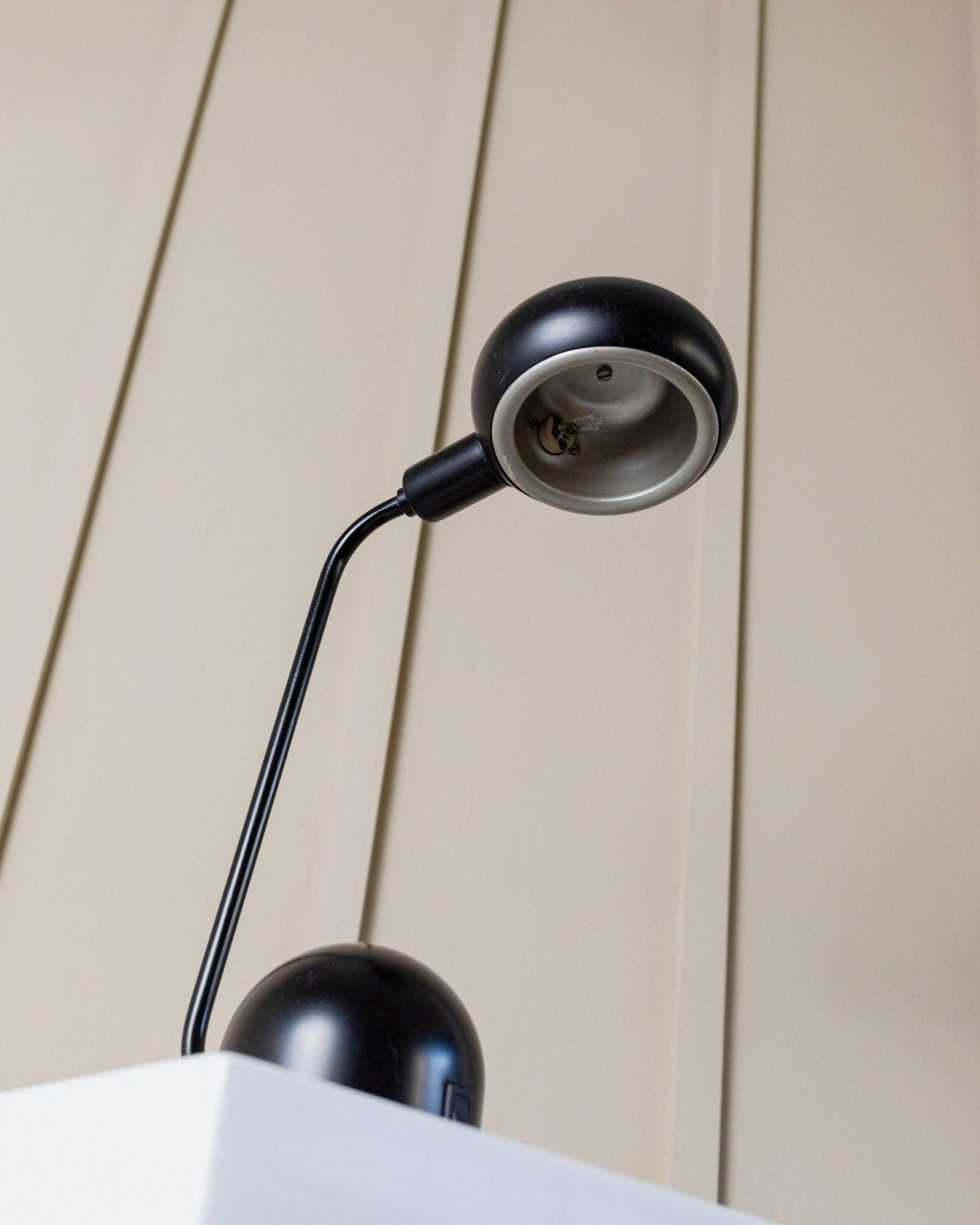 Lampe à poser en métal vintage - Lampe de bureau réglable, Italie, années 1980 en vente 3