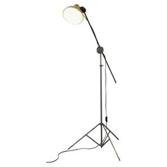 Vintage Metall Teleskop verstellbare Stehlampe