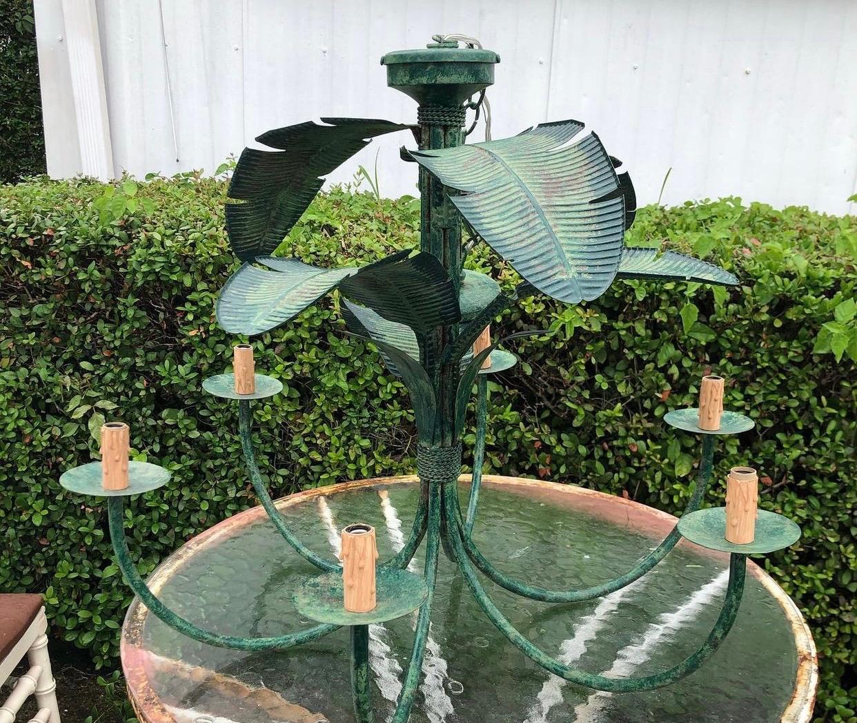 tropical chandelier