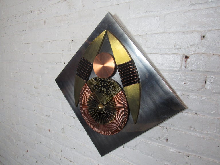 Vintage Metal Wall Art For Sale at 1stDibs