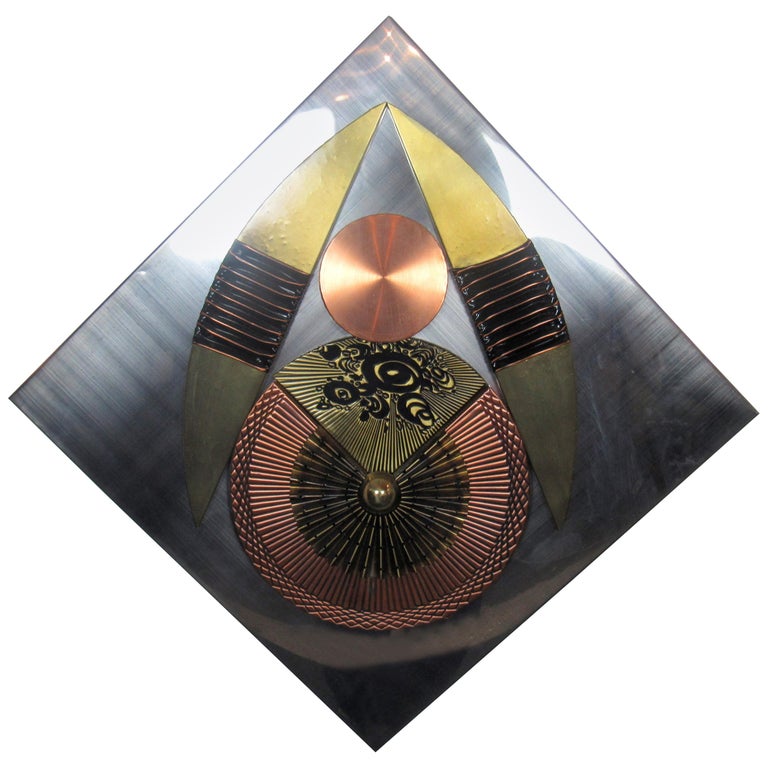 Vintage Metal Wall Art For Sale at 1stDibs