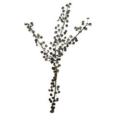 Vintage Metal Wall Art in the Manner of C. Jere