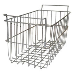 Retro Metal Wire Locker Basket