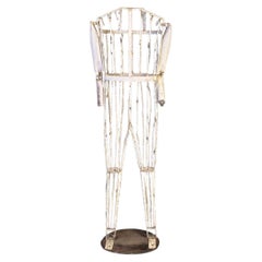 Vintage metal wire mannequin, 1930