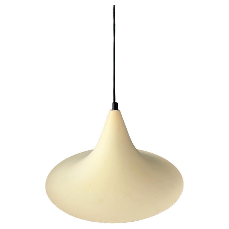 Vintage Metal Witch Hat Space Age Pendant Lamp, 1970s