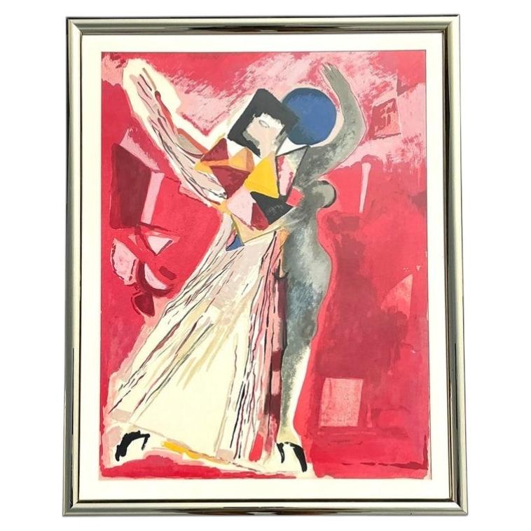 Vintage By Metropolitan Oper "La Traviata" Lithographie im Angebot