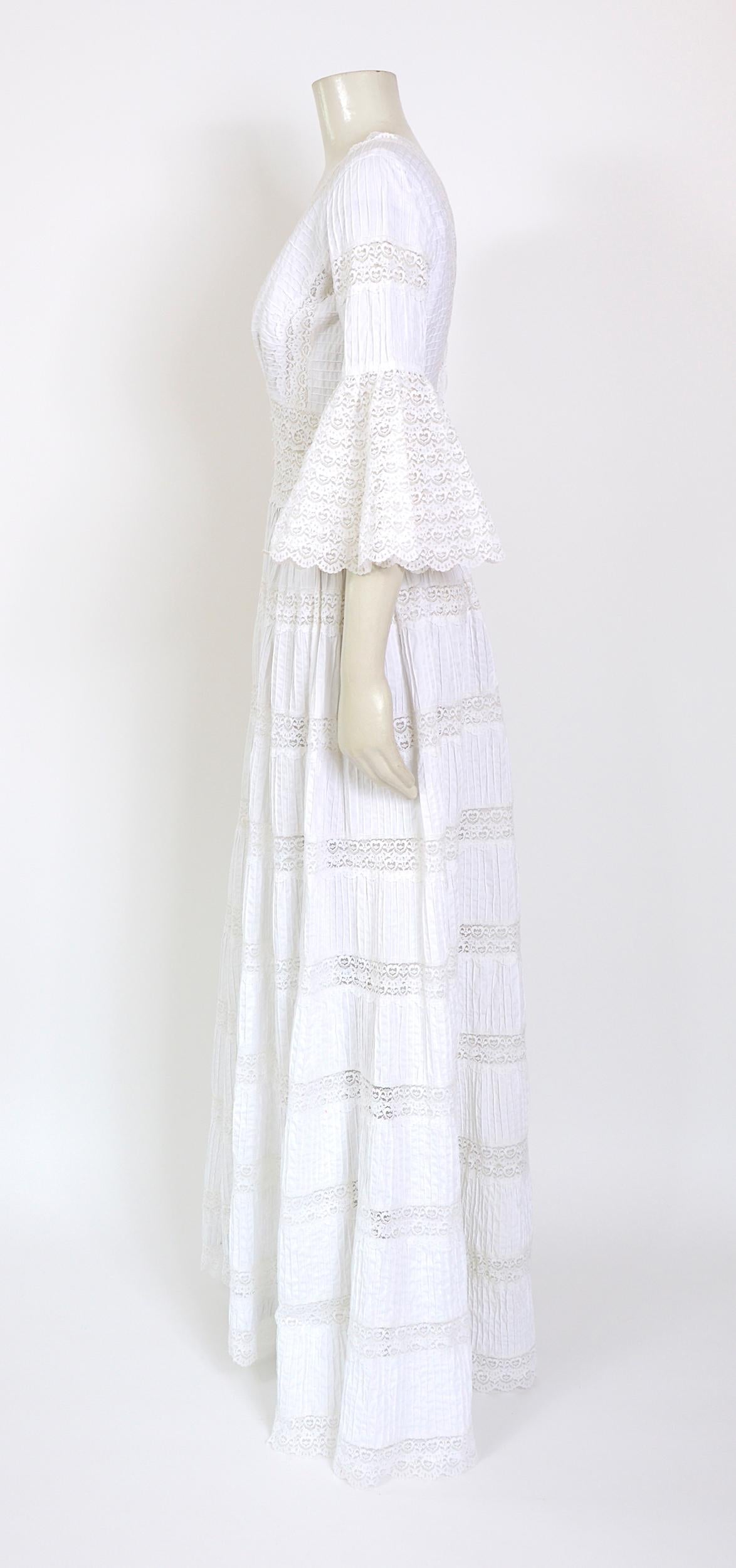 vintage white boho dresses