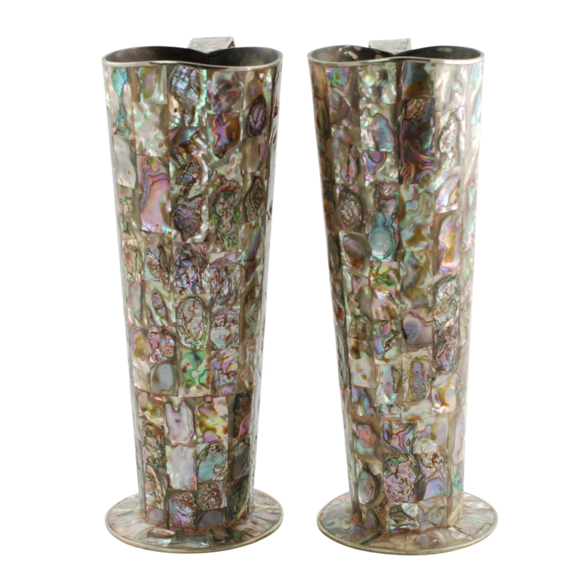 mexican glass pitcher set