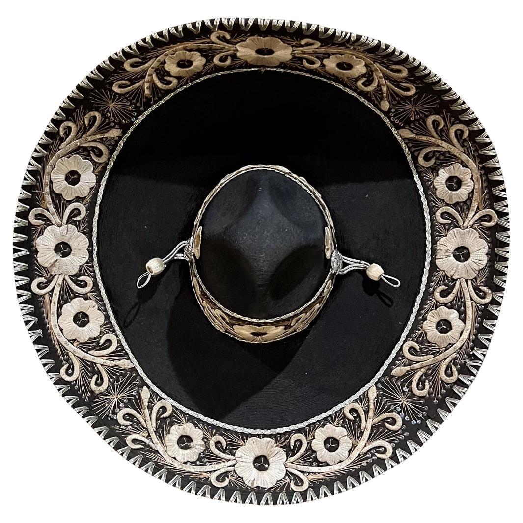Vintage Mexican Charro Hat Decorative Mariachi Sombrero