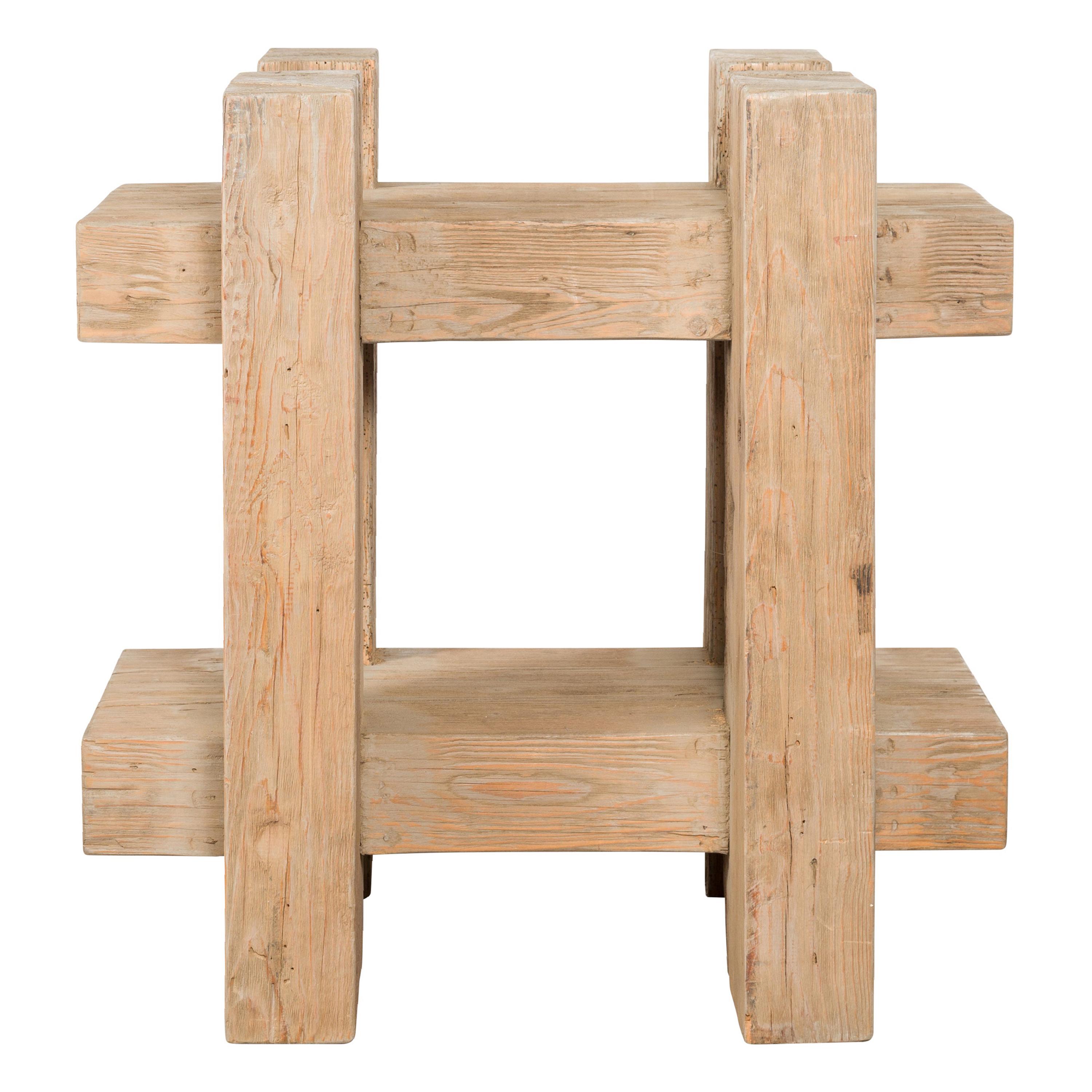 Distressed Dining Table For Sale at 1stDibs