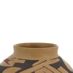 Vintage Mexican Mata Ortiz Pottery Jar Signed By Rafael Silveira C1970