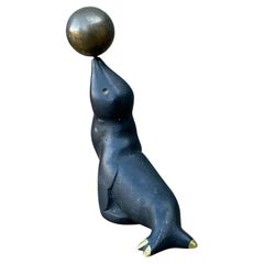 Vintage Mexican Seal With Ball