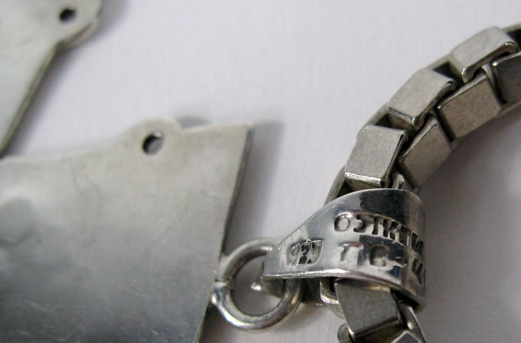 mexican silver cross pendant