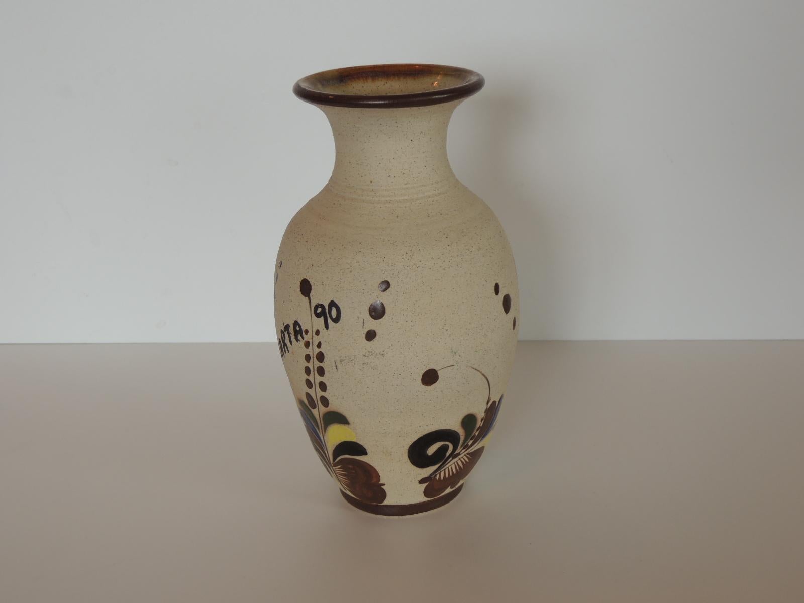 vintage mexican pottery vase