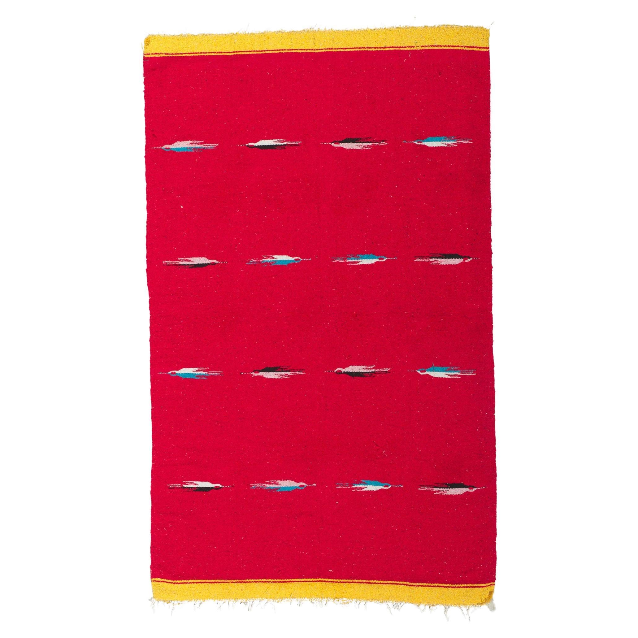 Vintage Mexican Thunderbird Blanket