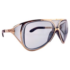 Lunettes de soleil vintage Mexico Silver Mask Ursula Andress " Perfect Friday " 1970