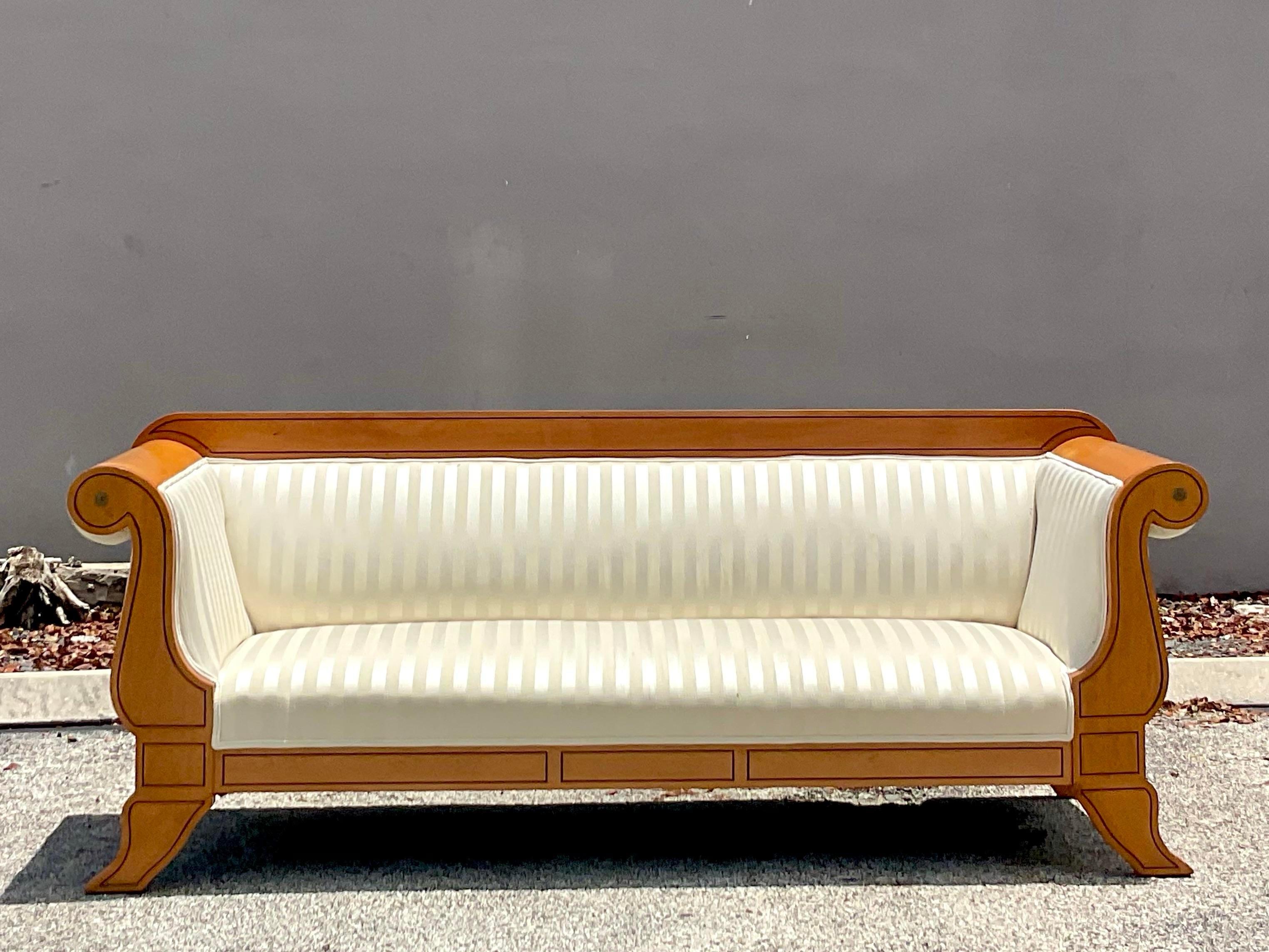 Américain Canapé vintage Meyer, Gunther et Martini de style Biedermeier en vente