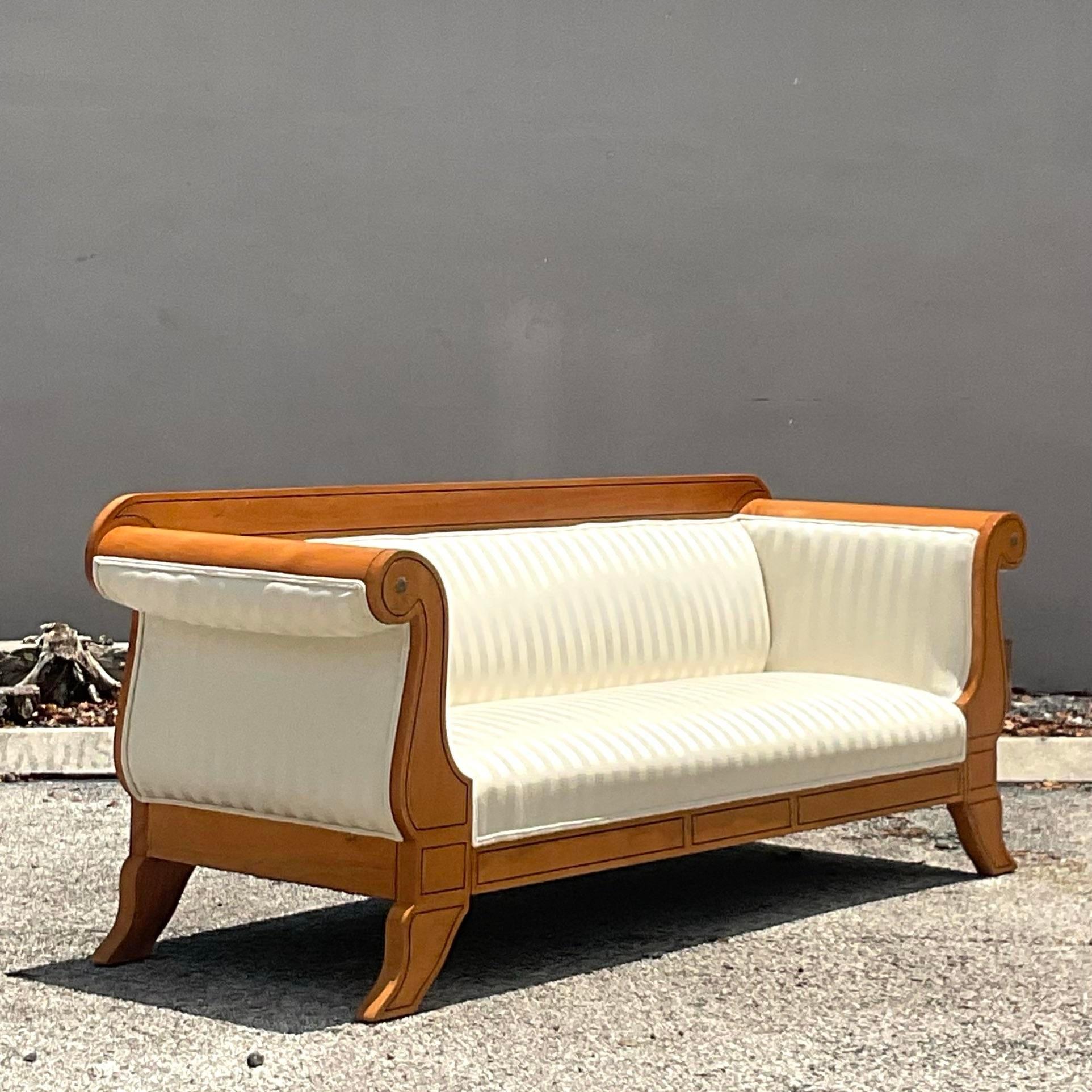 Canapé vintage Meyer, Gunther et Martini de style Biedermeier en vente 2