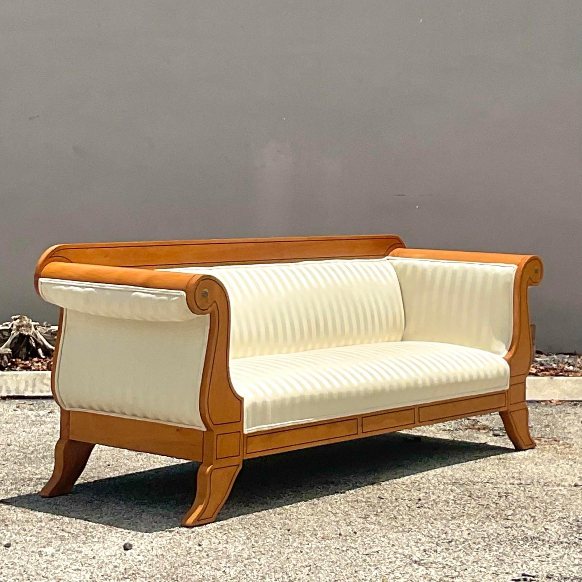 Canapé vintage Meyer, Gunther et Martini de style Biedermeier en vente 3