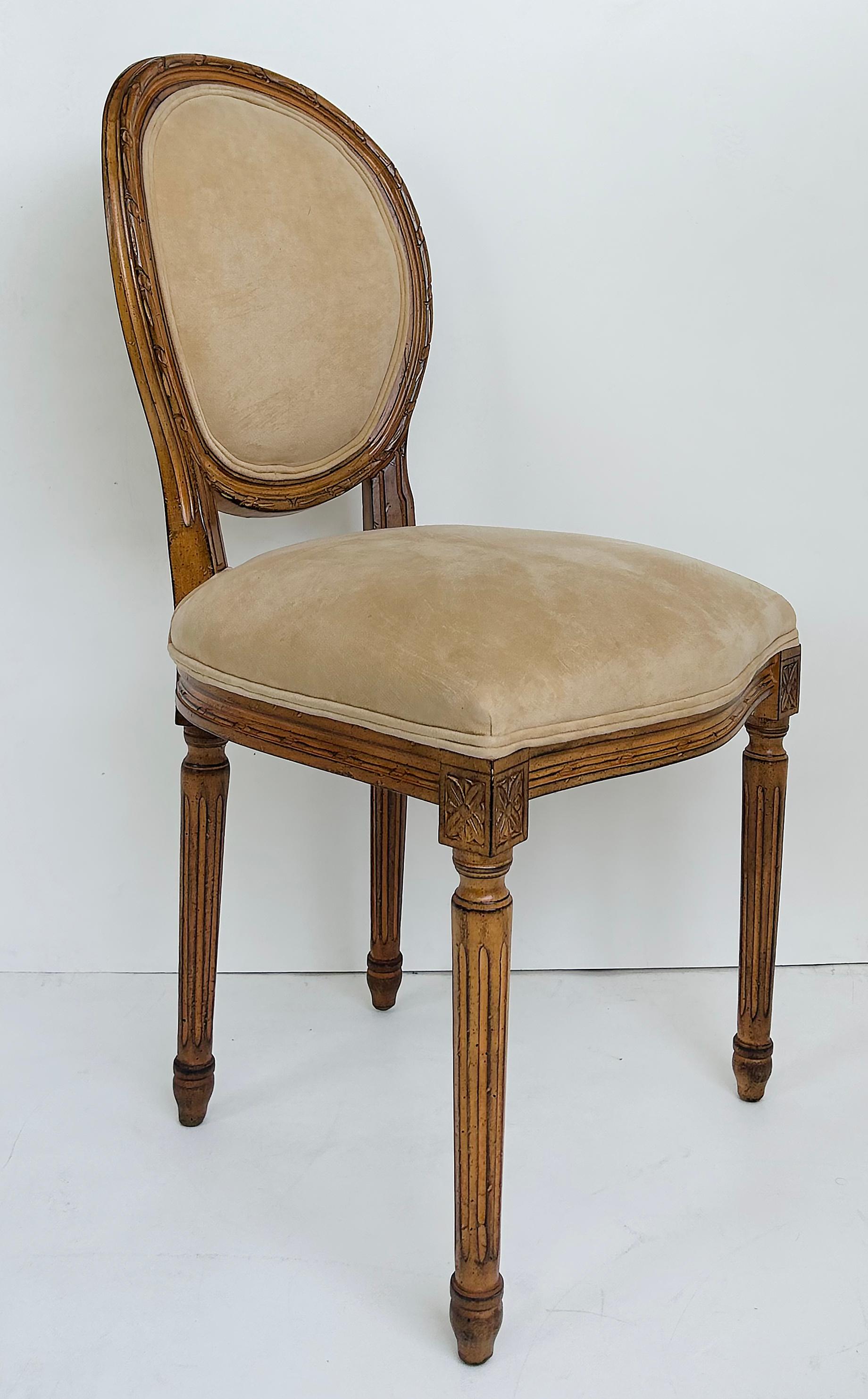 Vintage-Esszimmerstühle im Louis-XVI-Stil von Meyer Gunther Martini im Louis-XVI-Stil, Sechser-Set im Angebot 3