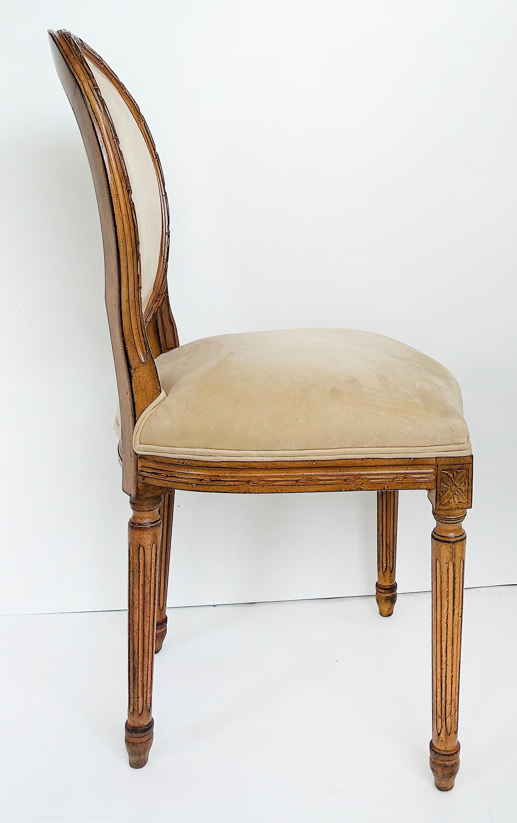 Vintage-Esszimmerstühle im Louis-XVI-Stil von Meyer Gunther Martini im Louis-XVI-Stil, Sechser-Set im Angebot 4