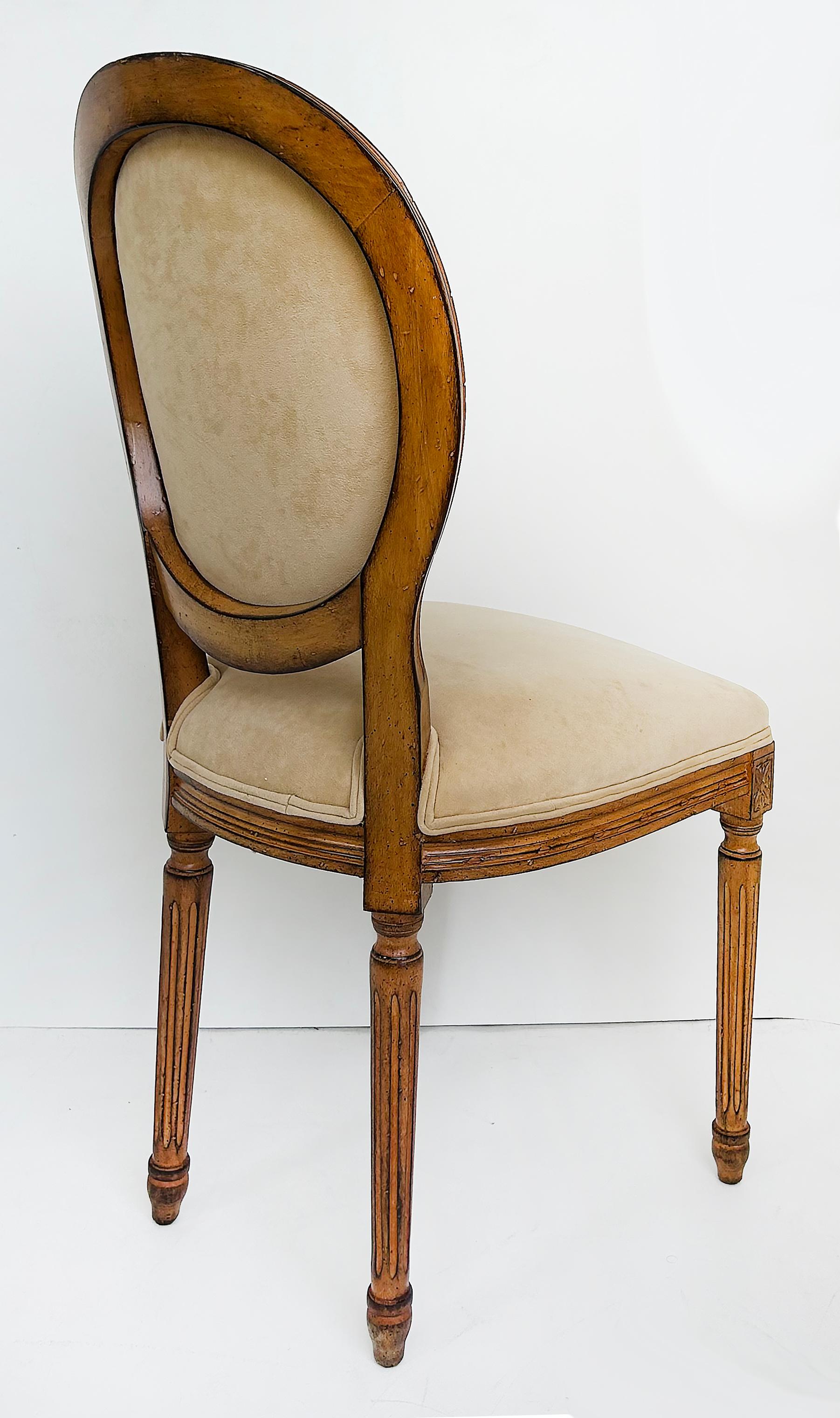 Vintage-Esszimmerstühle im Louis-XVI-Stil von Meyer Gunther Martini im Louis-XVI-Stil, Sechser-Set im Angebot 5