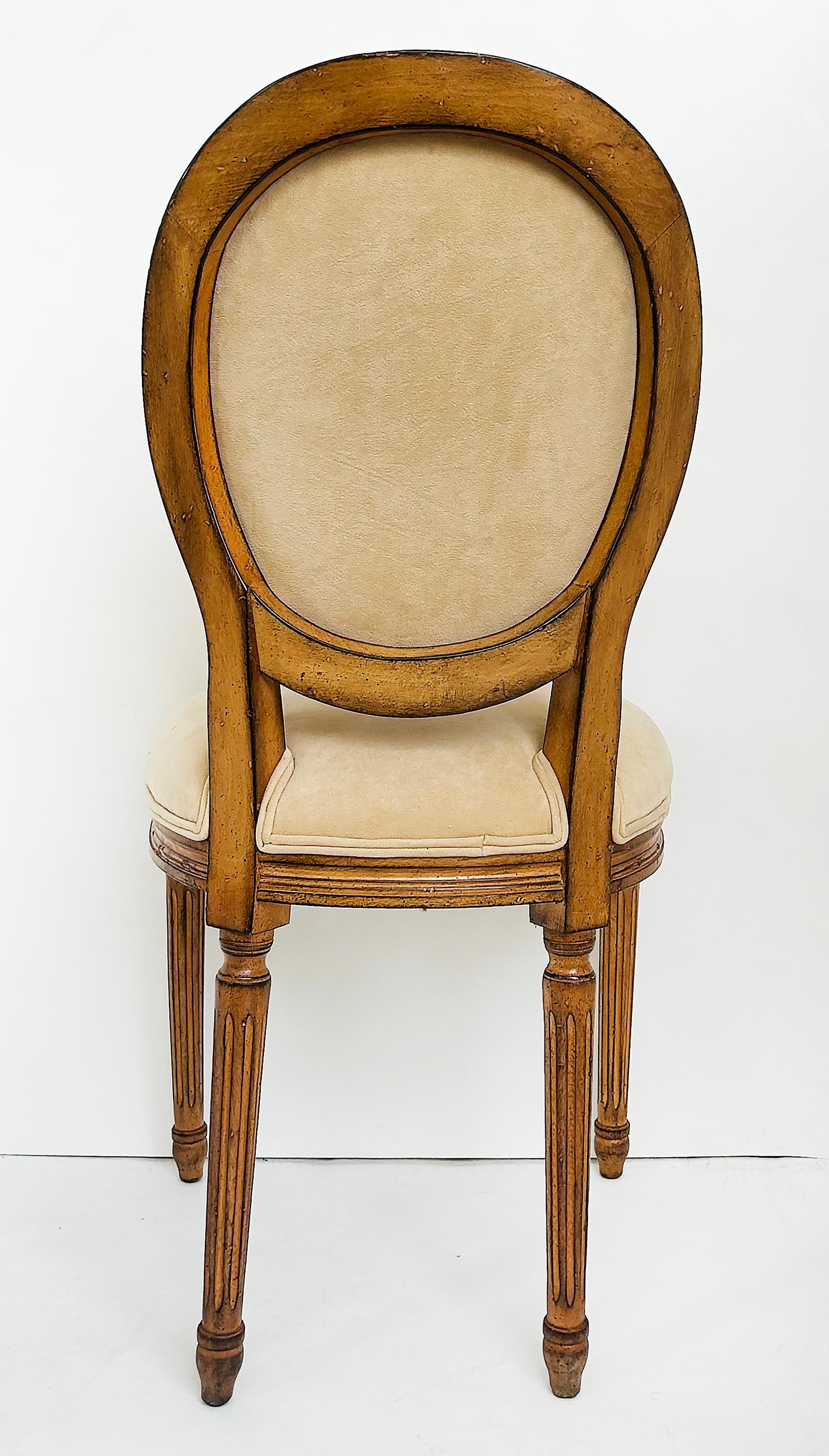 Vintage-Esszimmerstühle im Louis-XVI-Stil von Meyer Gunther Martini im Louis-XVI-Stil, Sechser-Set im Angebot 6