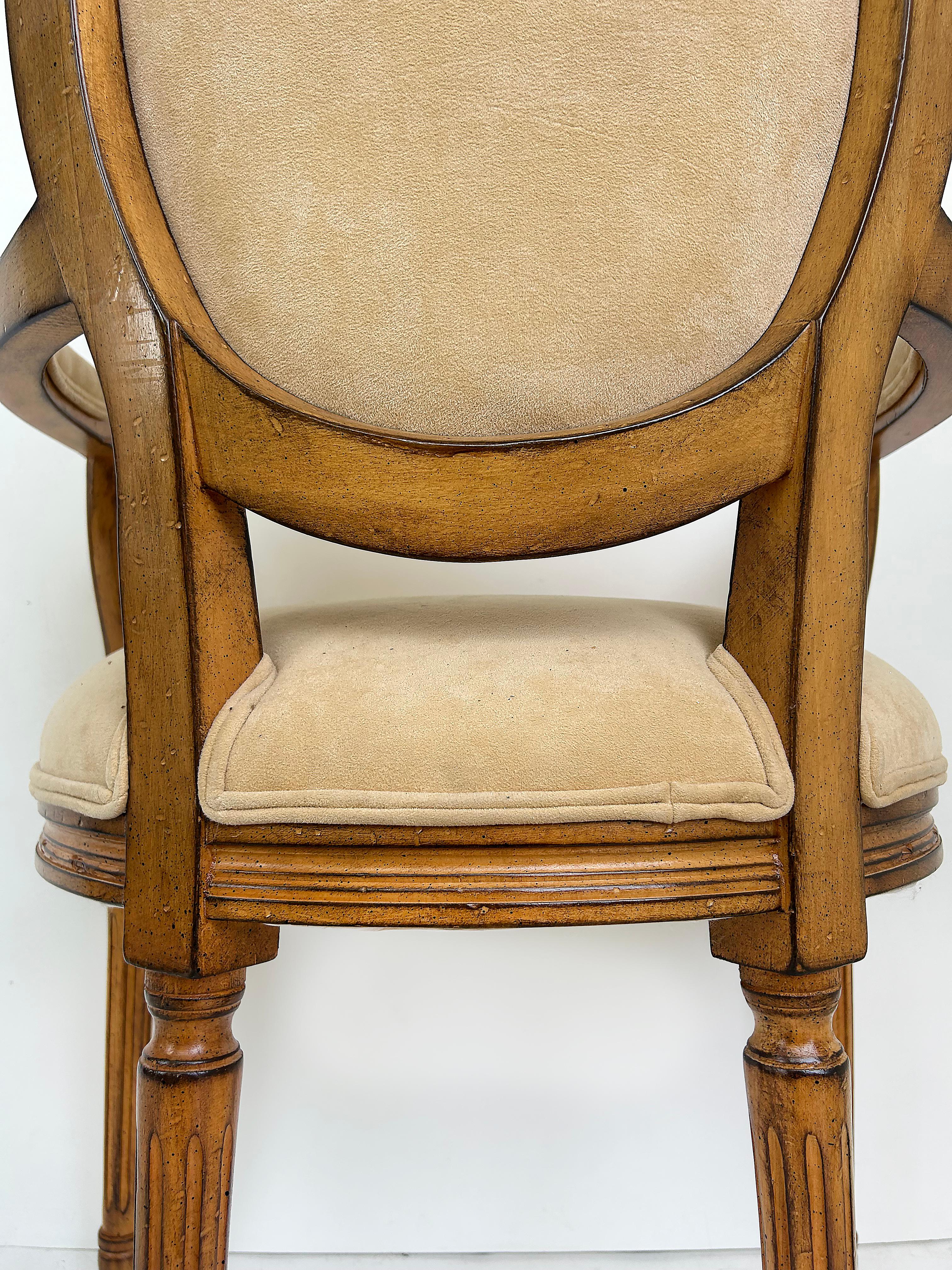 Vintage-Esszimmerstühle im Louis-XVI-Stil von Meyer Gunther Martini im Louis-XVI-Stil, Sechser-Set im Angebot 8